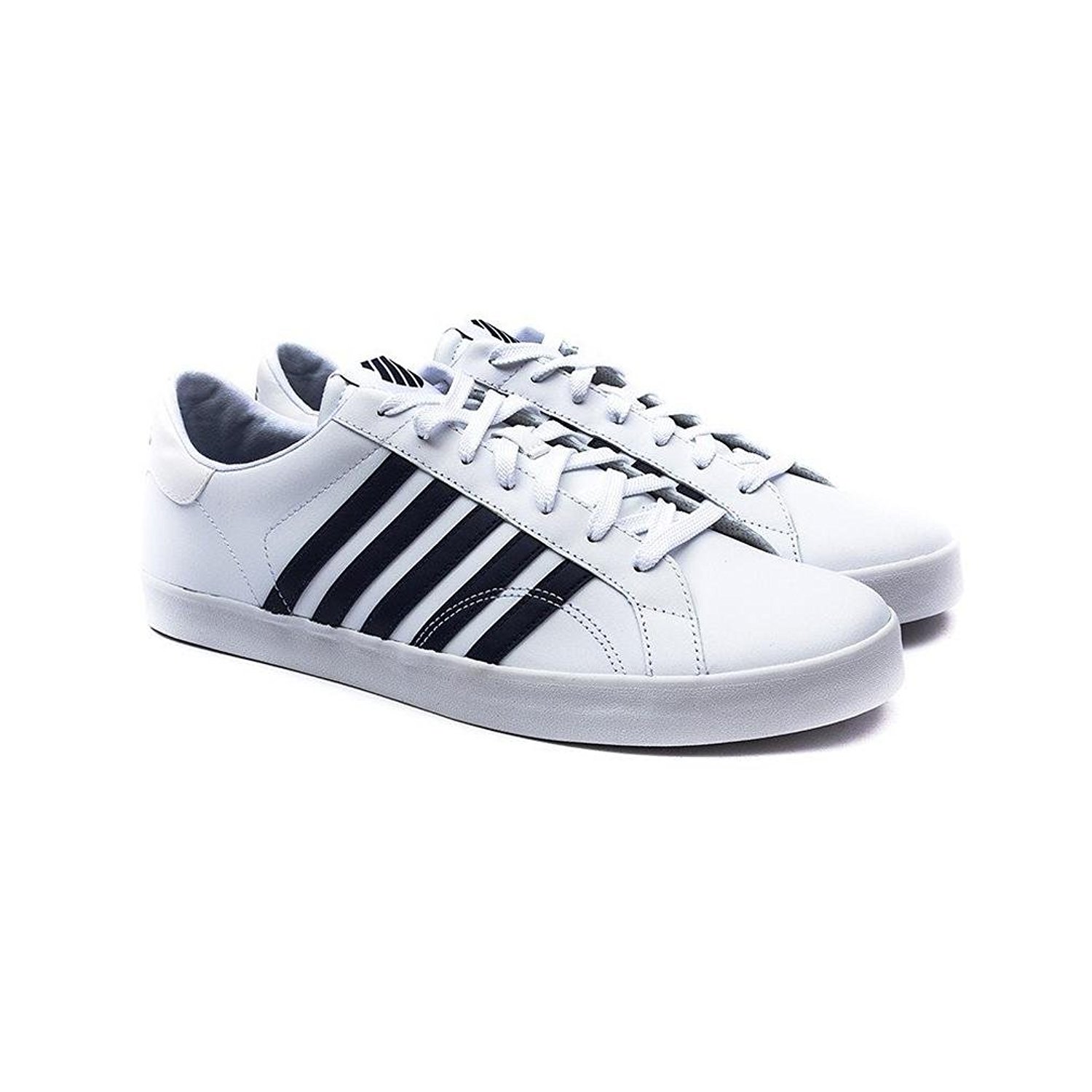 Wijzerplaat steek Dusver K - Swiss Belmont SO Men´s White/Navy | Classic Sport Shoes